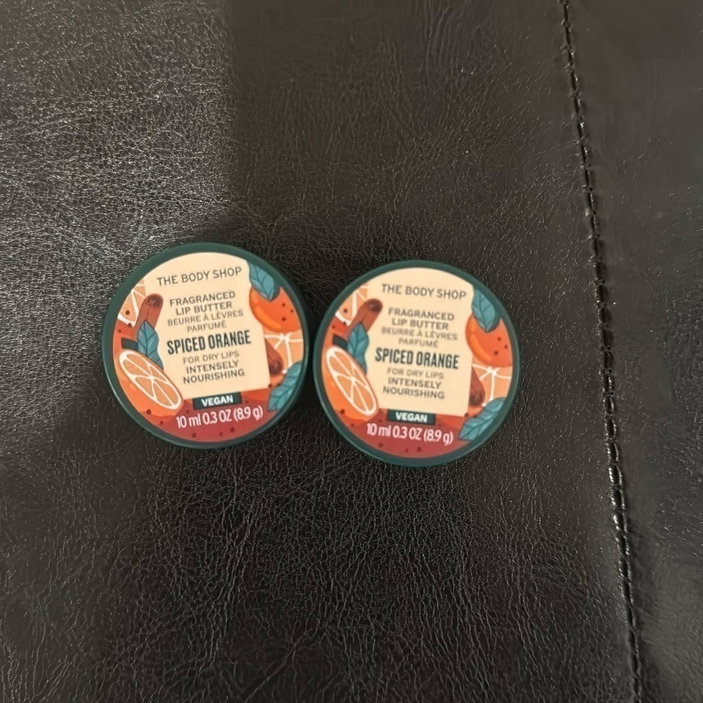 The Body Shop Spiced Orange Lip Duo